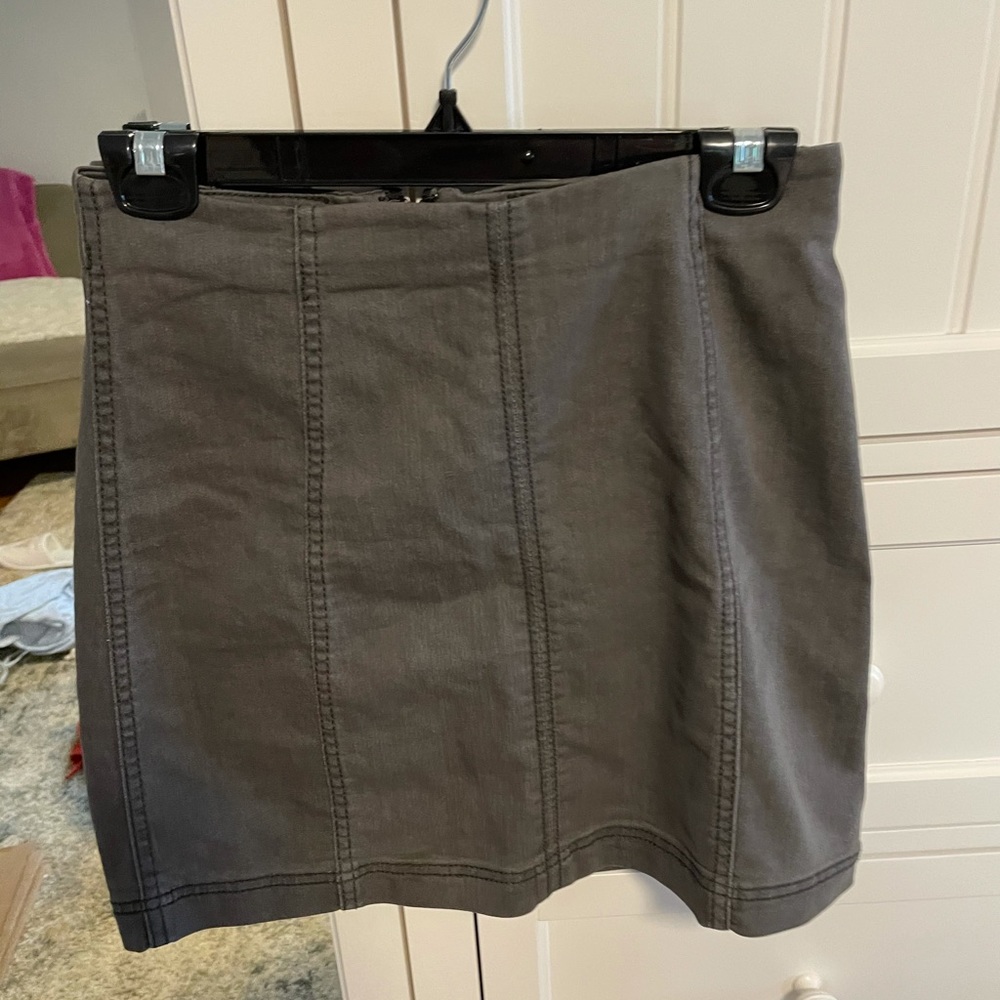 Free People Mini Modern Femme Denim Mini